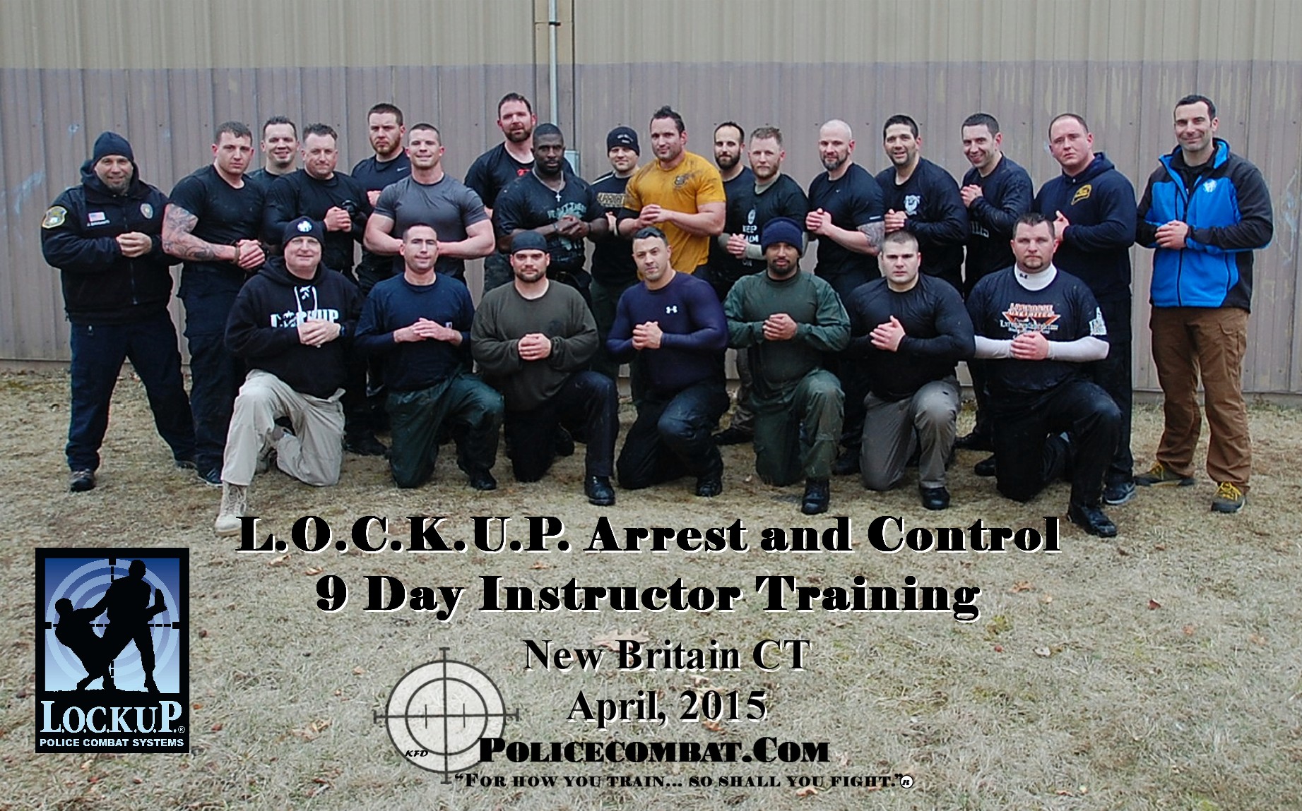 L.O.C.K.U.P. ® Arrest And Control CT – 9 Day Instructor Training