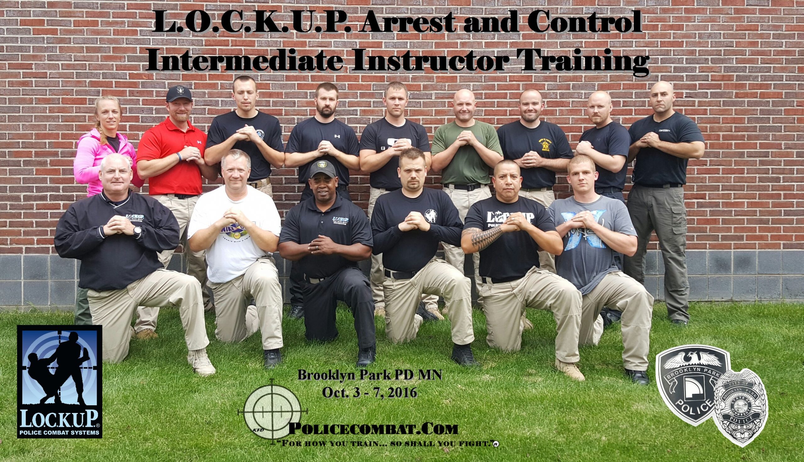 Brooklyn Park MN – LOCKUP Intermediate Instructor Training
