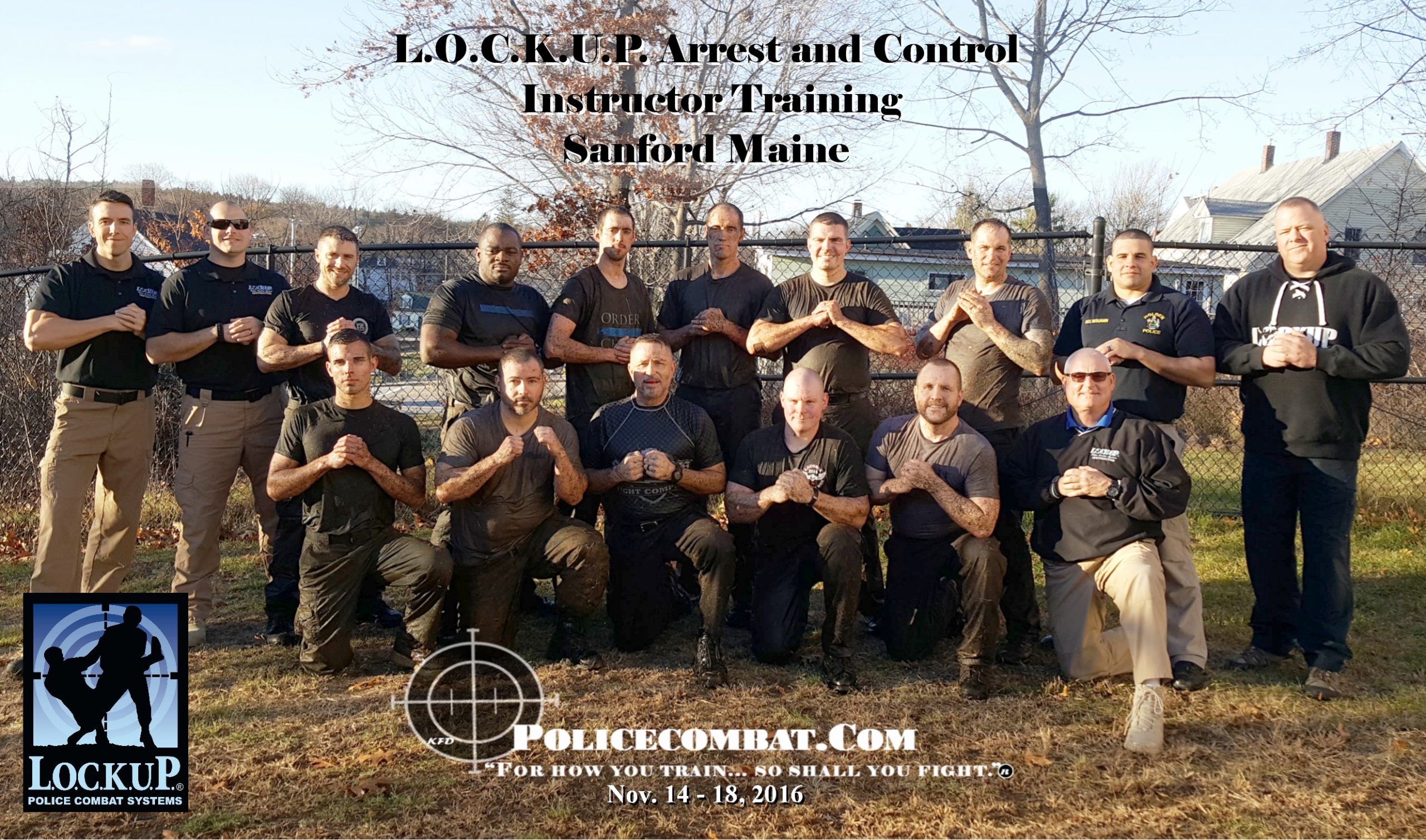 Sanford Maine – L.O.C.K.U.P. ® Arrest And Control Instructor Training