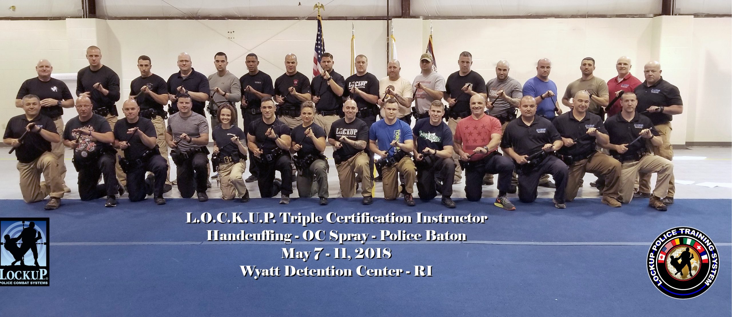 RI – NEW INSTRUCTORS! Handcuffing – O.C. Spray & Expandable & Straight Police Baton