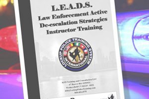 WI – L.E.A.D.S. Law Enforcement Active De-escalation Strategies -3 Day Instructor Training