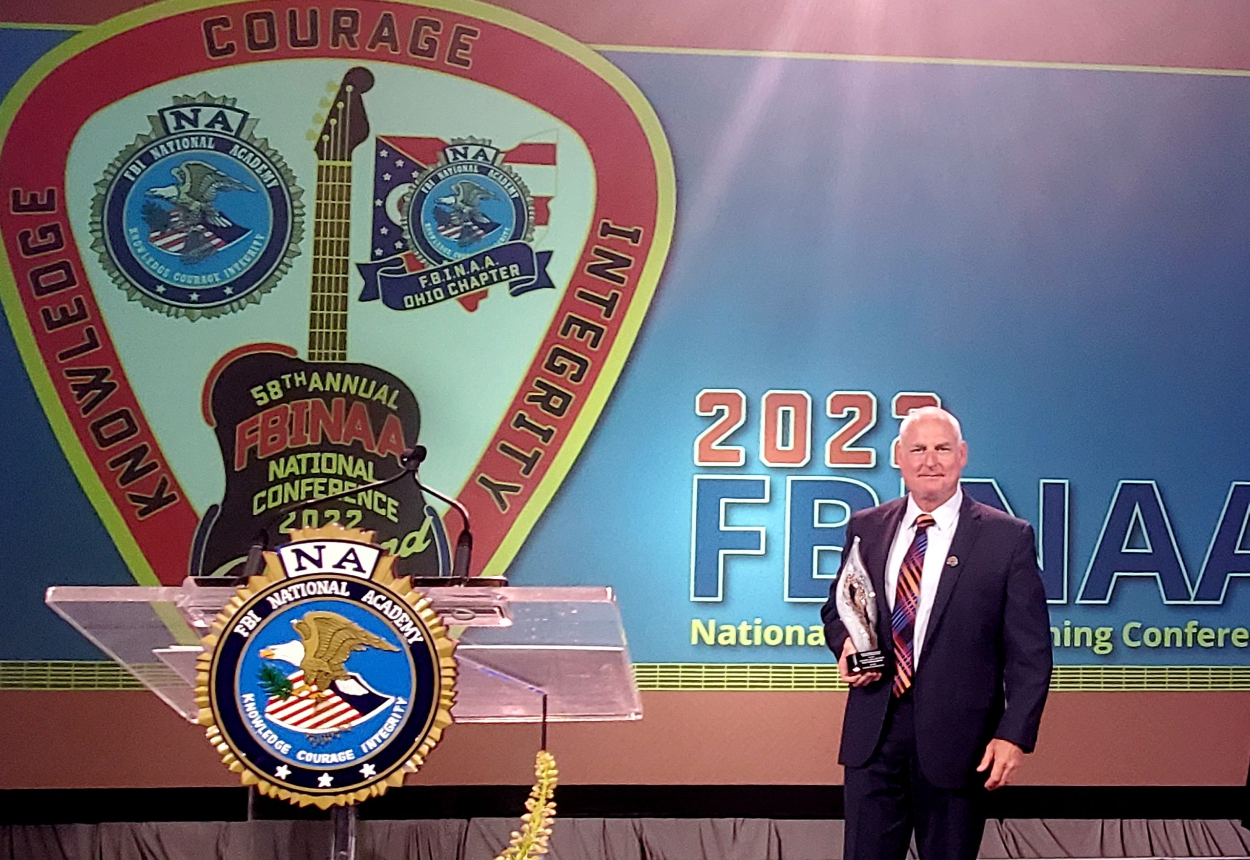 FBI National Academy Associates  2022 Science And Innovation Award To L.O.C.K.U.P And L.E.A.D.S.