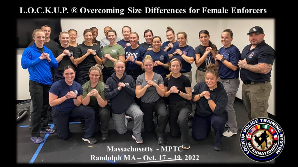 MA - L.O.C.K.U.P. ®  – Overcoming Size Differences for Female Enforcers