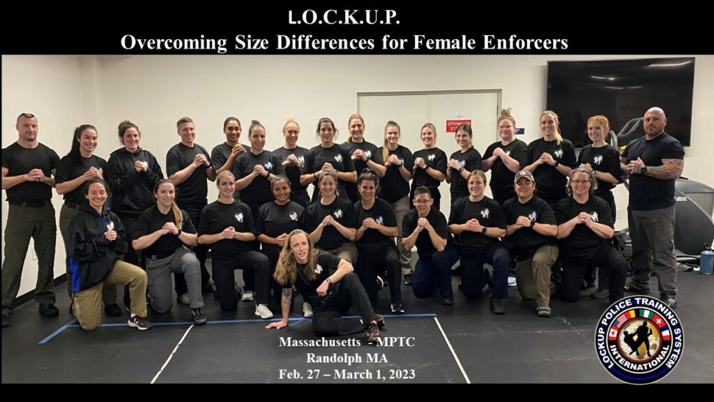 MA - Overcoming Size Differences for Female Enforcers  Massachusetts Municipal Police Academy Training