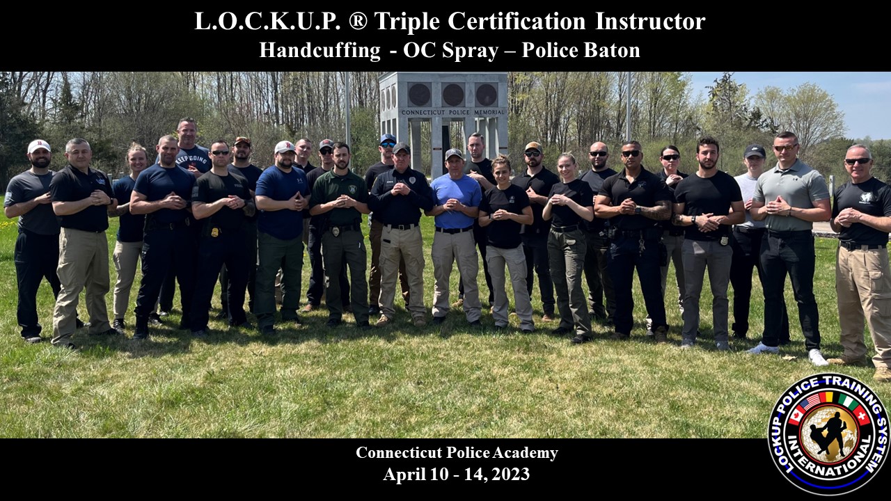 CT – SOLD OUT! Triple Instructor Certification Handcuffing – OC Spray And Police Baton